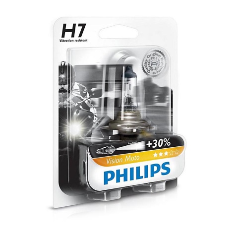 Ampoule pour moto Philips X-TREME VISION MOTO 12972PRBW H7 PX26d/55W/12V 3200K
